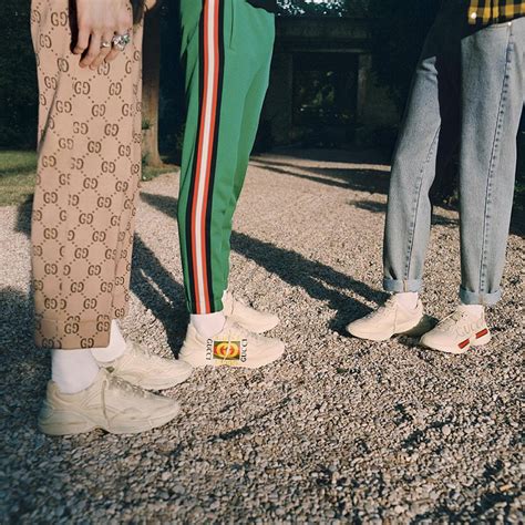 gucci python sneakers styling|gucci rhyton sneakers style.